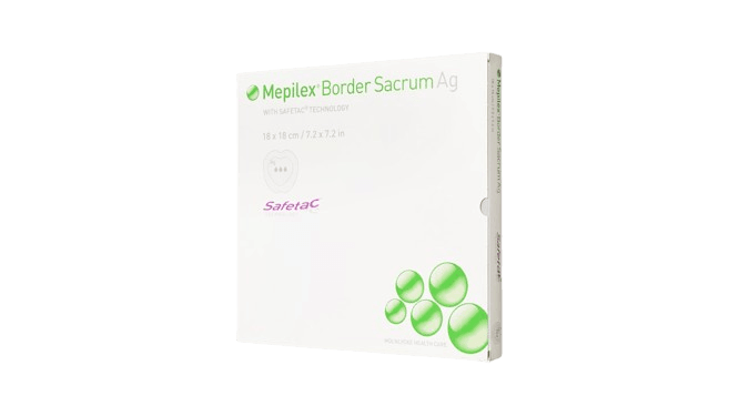 Molnlycke Mepilex Border Sacrum Ag