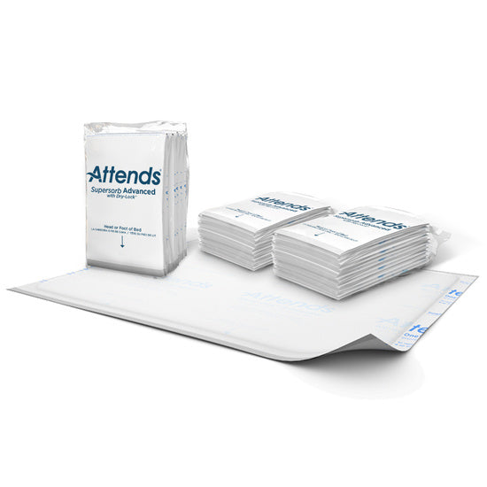Attends Supersorb Advanced Underpads, 30" x 36"