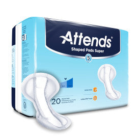 Attends Shaped Pads