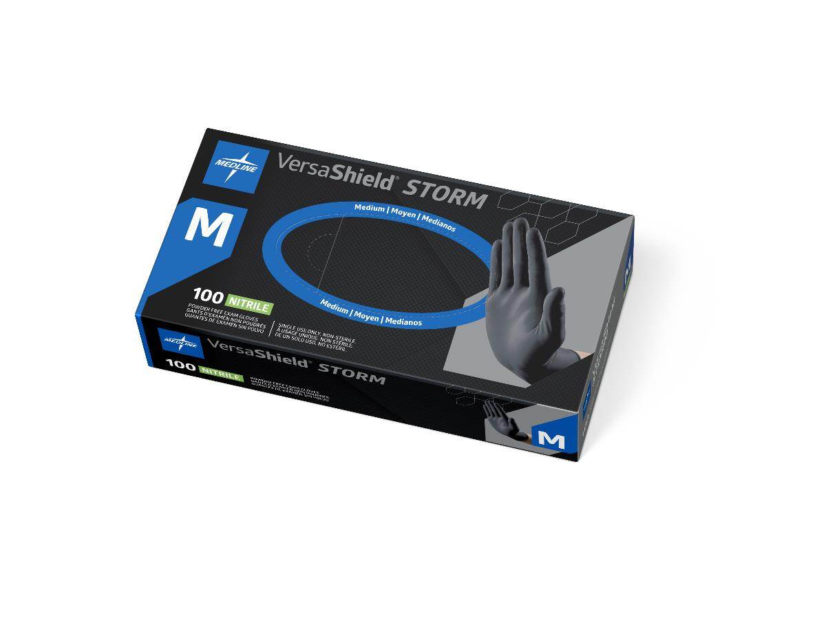 VersaShield Storm Powder-Free Nitrile Exam Gloves