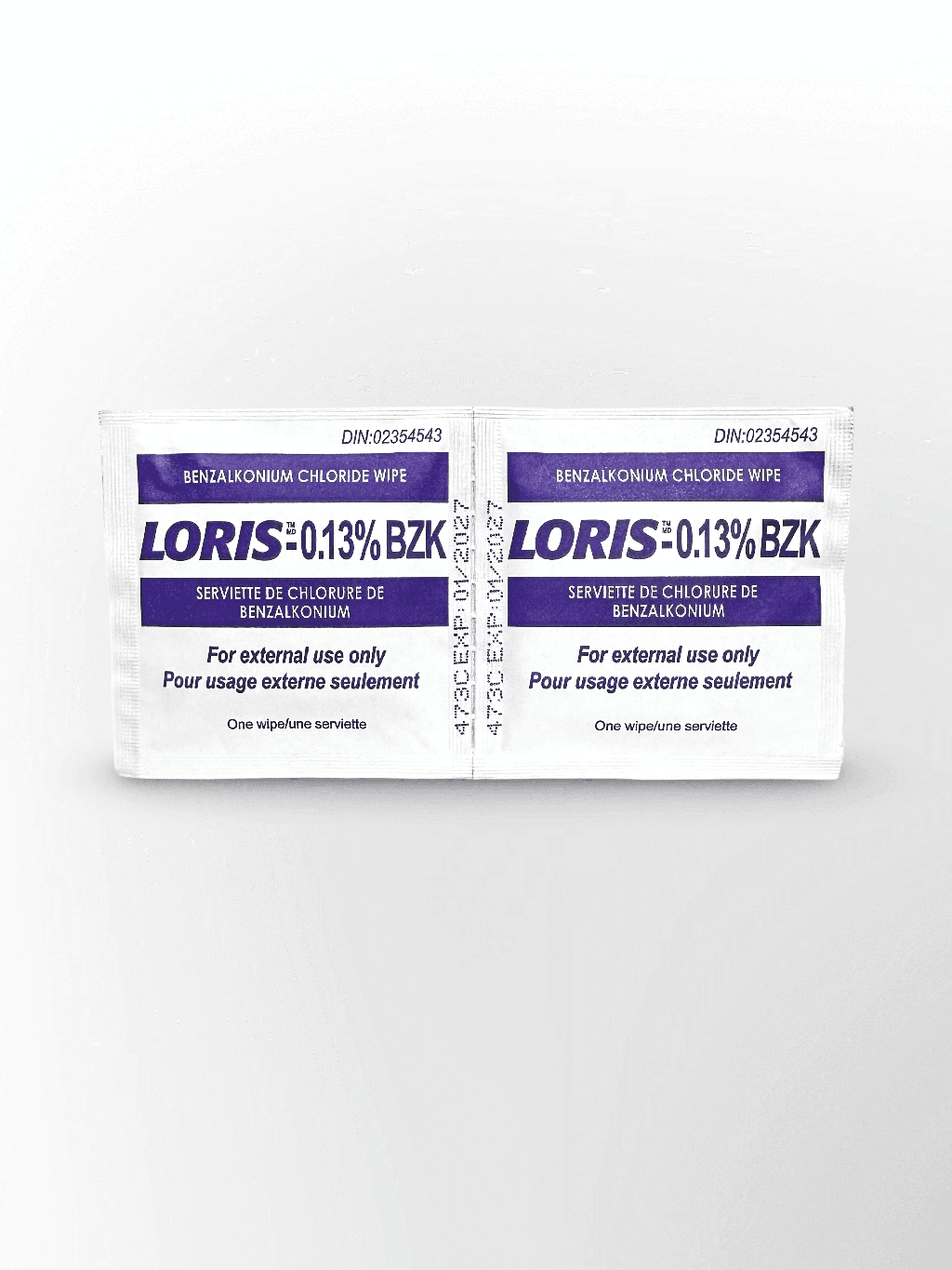 Loris .13% BZK Towelette