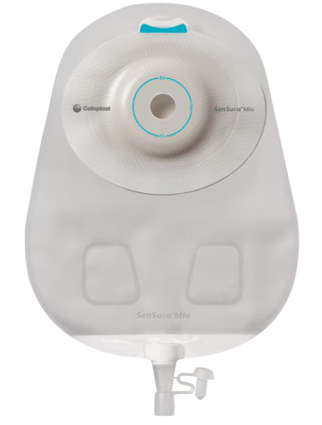 SenSura Mio Convex Deep Urostomy Pouch, Maxi, Pre-Cut