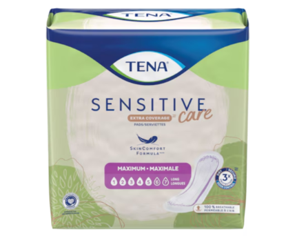 TENA Sensitive Care Extra Coverage Maximum Incontinence pads