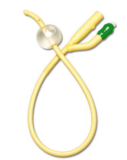 Medline Silicone-Elastomer Coated Coude Tip (2-Way, 10cc)