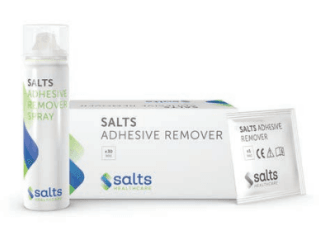 Dissolvant d'adhésif effaçable