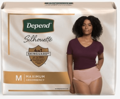 Depend Underwear Silhouette
