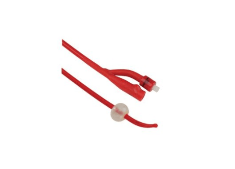 Silicone Elastomer Coated Latex Coude Tip Foley Catheter (2-Way, 5cc)