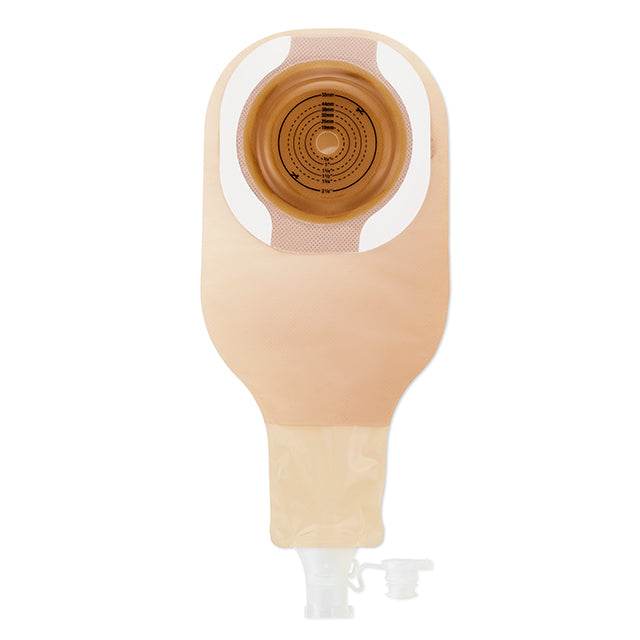 Hollister One-Piece High Output Ostomy Soft Convex Pouch, Pre-Cut