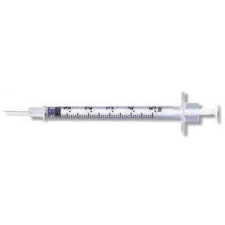 BD Tuberculin Syringe with Permanently Attached Needle