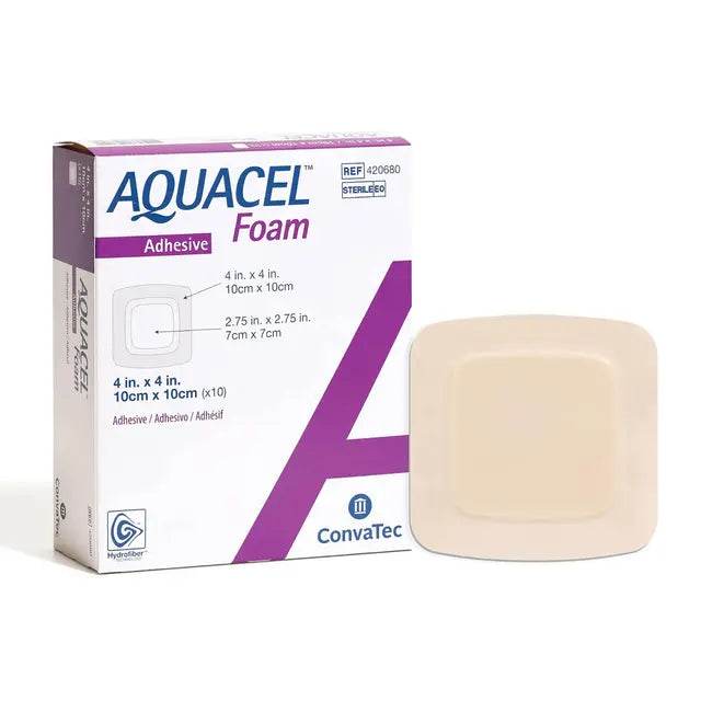 Aquacel Adhesive Foam Hydrofiber Dressing