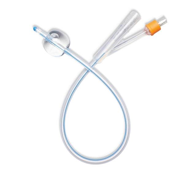 Medline 100% Silicone Foley Catheter (2-Way, 30cc)