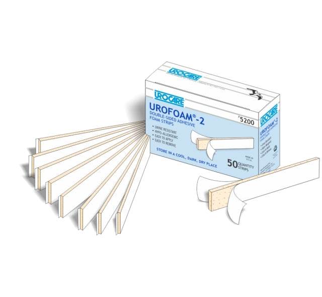 Urocare Adhesive Foam Strips