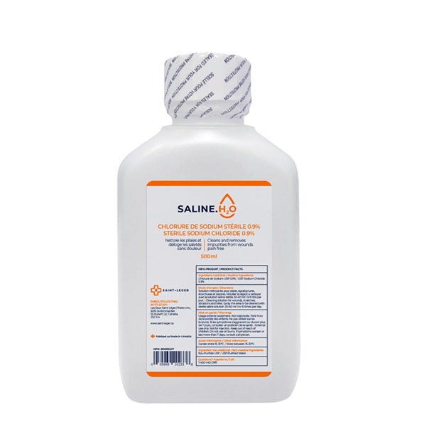 Saint-Leger Sterile 0.9% Sodium Chloride Solution USP for Wound Irrigation