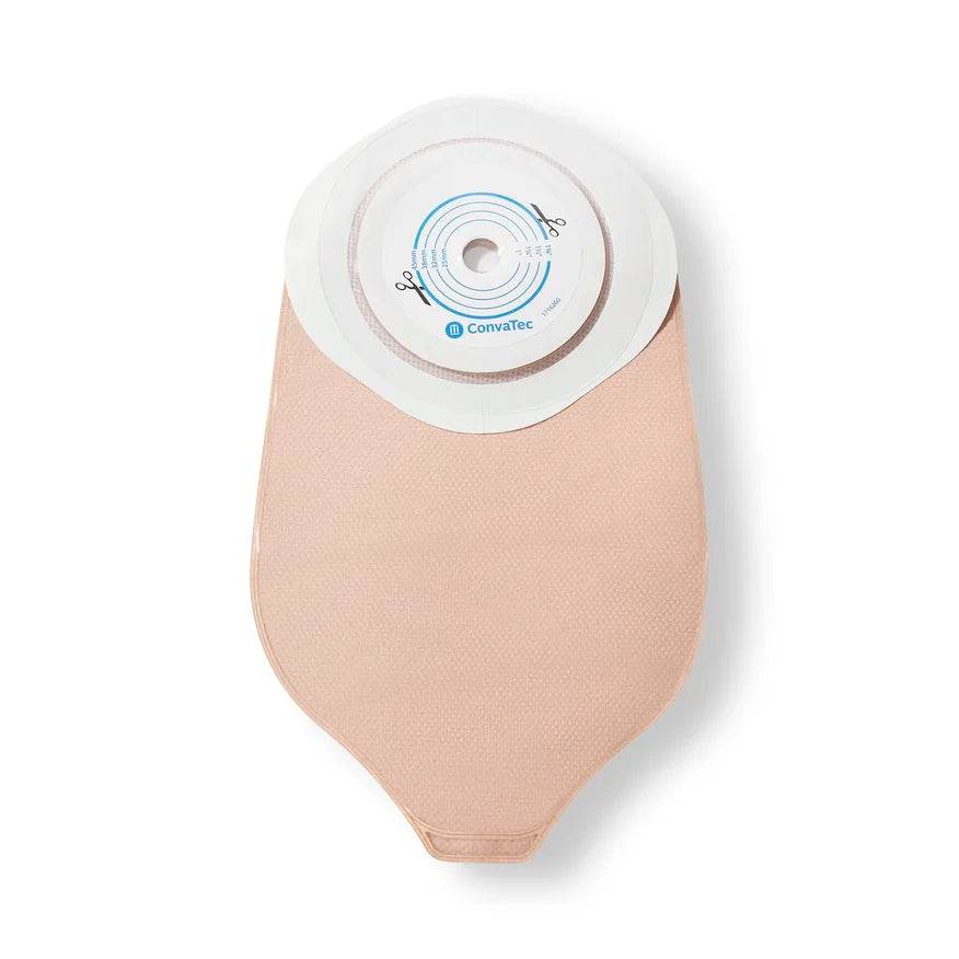 Esteem+ One-Piece Urostomy Pouch with Durahesive and Accuseal Tap with Valve, Cut-to-Fit