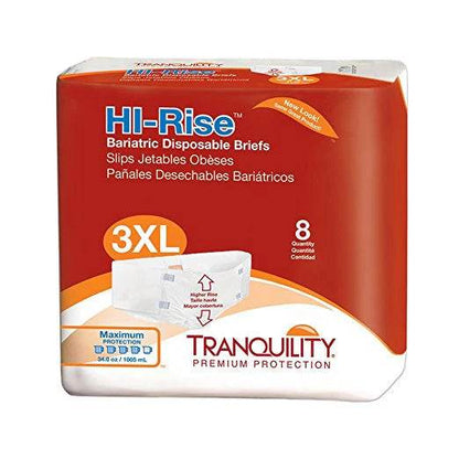 Tranquility Hi-Rise Bariatric Briefs