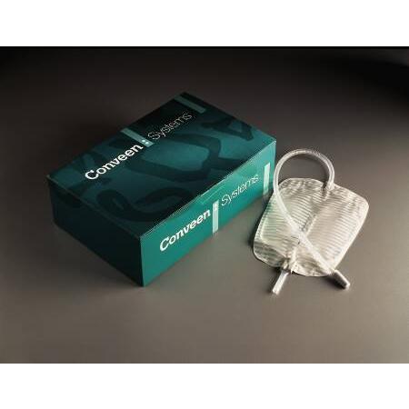 Conveen® Security+ Leg Urine Bag (Sterile,latex & PVC Free) – clamp outlet 10/Box