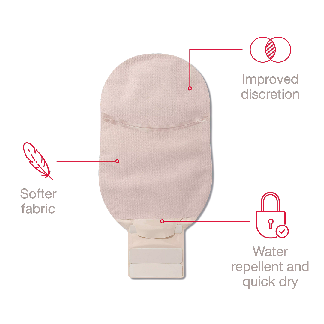 CeraPlus One-Piece Soft Convex Drainable Pouch, Cut-to-Fit