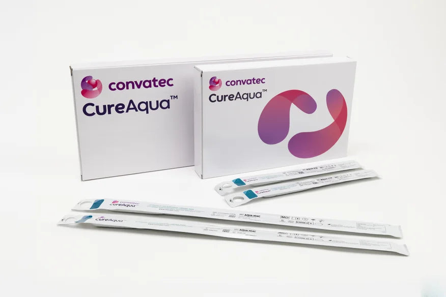 Cure Aqua Catheter - Female Straight Tip 30/Box