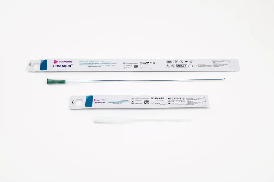 Cure Aqua Catheter - Female Straight Tip 30/Box