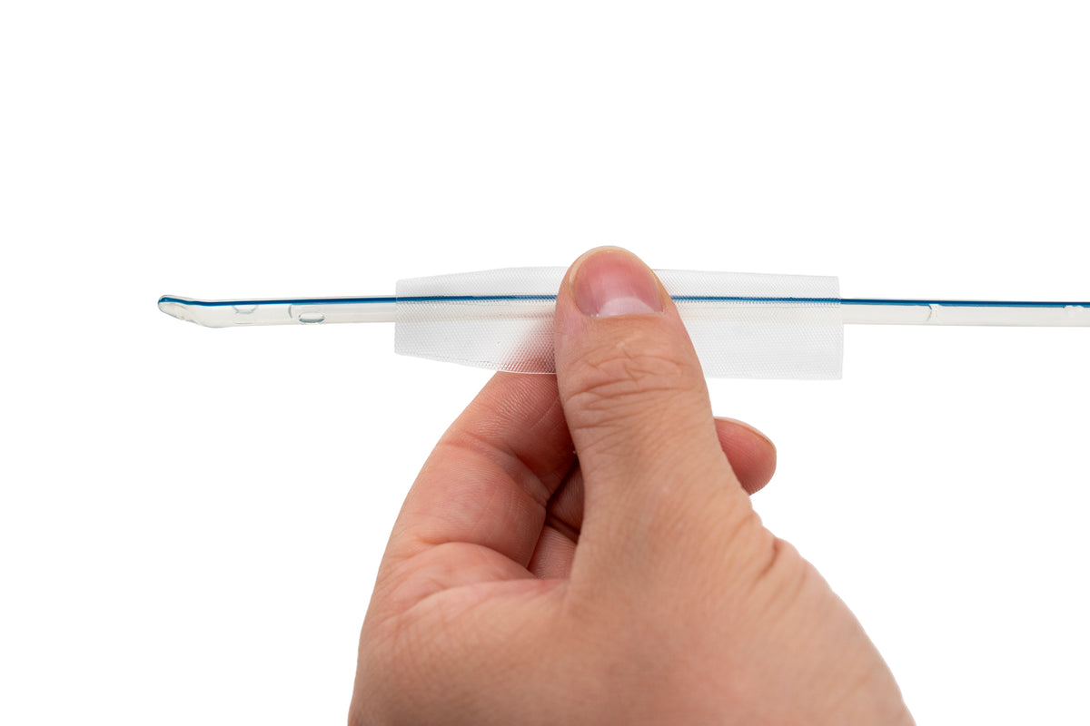 Cure Aqua Catheter - Male Coude Tip - 30/Box