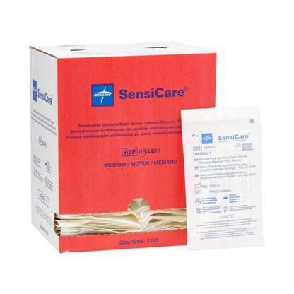 SensiCare Stretch Vinyl Sterile Exam Gloves