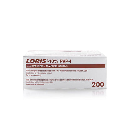 Loris 10% PVP-I Wipes
