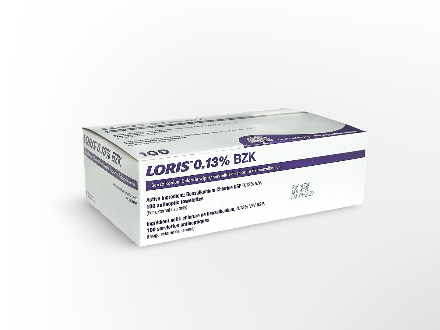 Loris .13% BZK Towelette