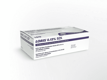 Loris .13% BZK Towelette