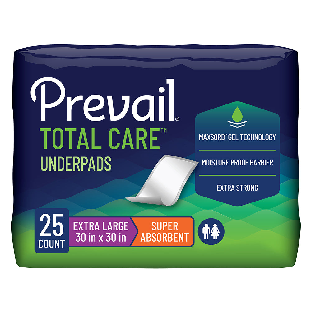 Prevail Total Care Underpads - Disposable