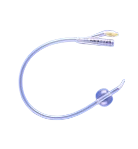 Rusch 100% Silicone Coude Tip (2-Way, 5cc)
