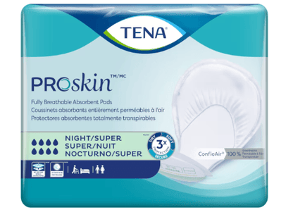 TENA ProSkin Night Super Fully Breathable Large Absorbent Pads
