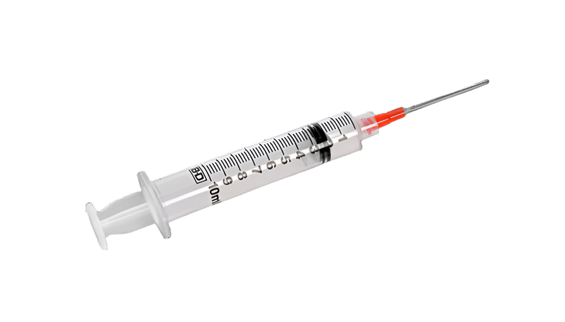 BD Luer-Lok Syringe with Attached Blunt Fill Needle