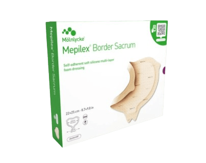 Mepilex Border Sacrum Foam Dressing