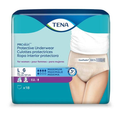 Tena Proskin Underwear Maximum Absorbency for Women