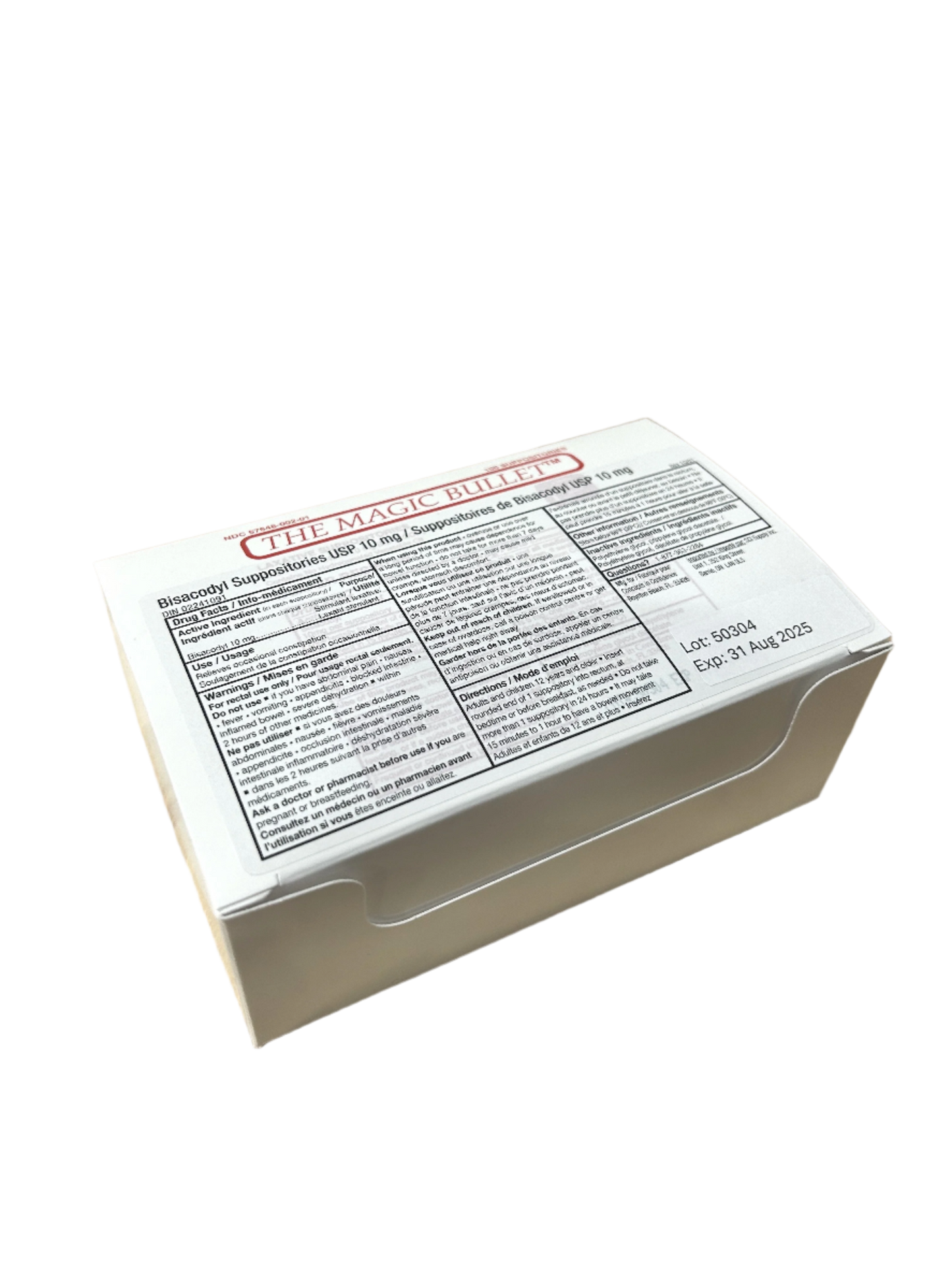 Magic Bullett Suppositories