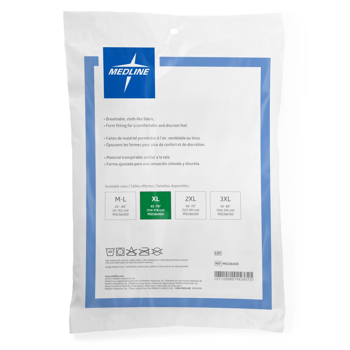 Medline Premium Knit Incontinence Underwear - 100/Box