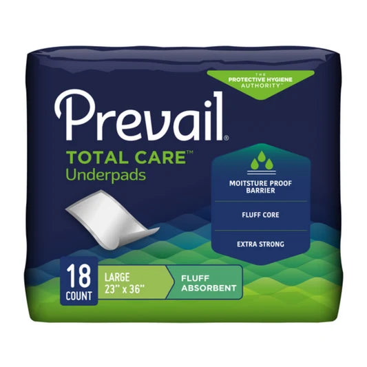 Prevail Total Care Underpads - Disposable