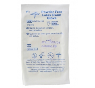 Image for Sterile Powder-Free Latex Exam Gloves