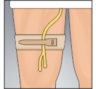 Image for Urocare Catheter Tubing Strap 