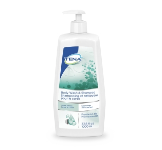 Image for Tena Body Wash and Shampoo Scent Free