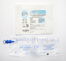 Image for Cure Catheter™ Closed System / Straight Tip 1