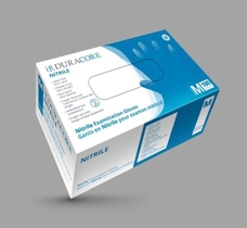 Image for Duracore Nitrile Examination Gloves 3 mil 
