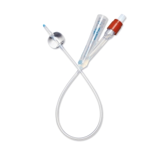 Image for 100% Silicone Pediatric Foley Catheter 3cc