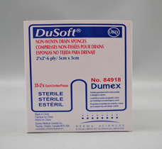 Image for DuSoft Tracheotomy Sponge 6-ply