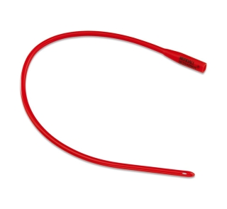 Image for Red Rubber Robinson Rounded Tip Catheter