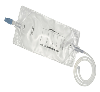 Image for Nephrostomy Drainage Bag with Adjustable Drain Tube Length
