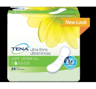 Image for TENA Intimates Ultra Thin Light Long Pads